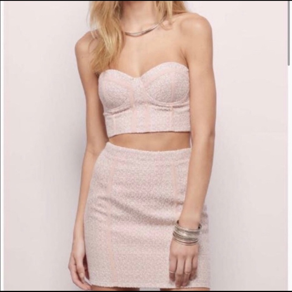 Tobi Crop Top and Mini skirt